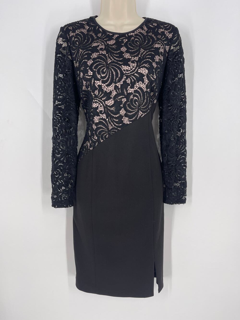 Maggy London Black Lace Dress (B10#1)